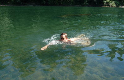 River swimming