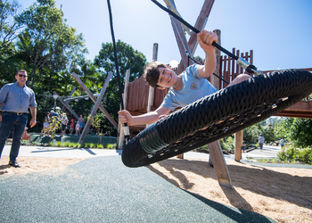 Inclusive swings hinterland playground