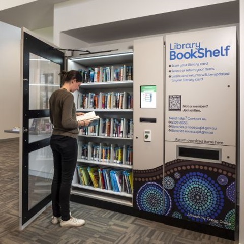 The Peregian Beach ‘BookShelf’ kiosk