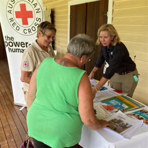 Picture of a community outreach pop-up