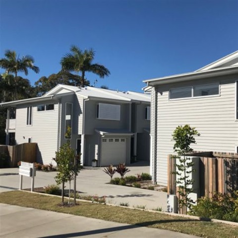 Picture of townhouses
