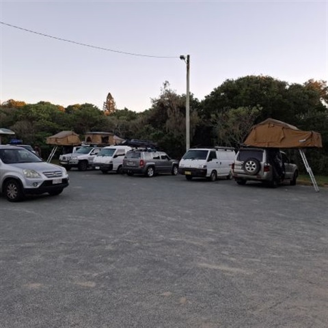 Picture of campervans at Peregian Beach