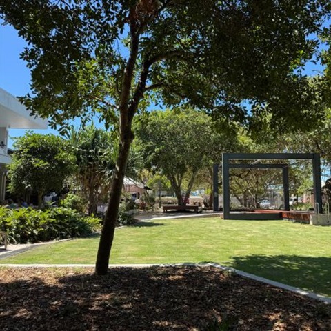 Picture of the recently refreshed Peregian Square