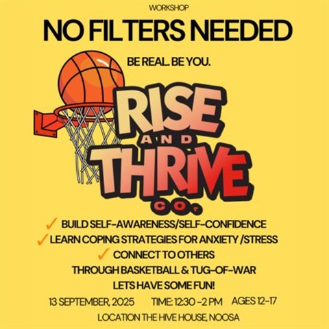 Poster for No Filters Needed workshop