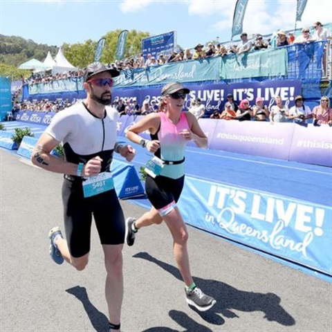 Picture of Noosa Tri competitors