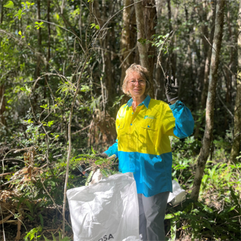 Bushland Care Officer Janet