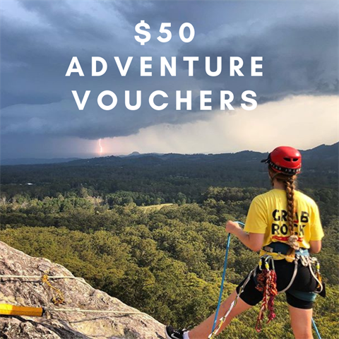 photo of a person abseiling