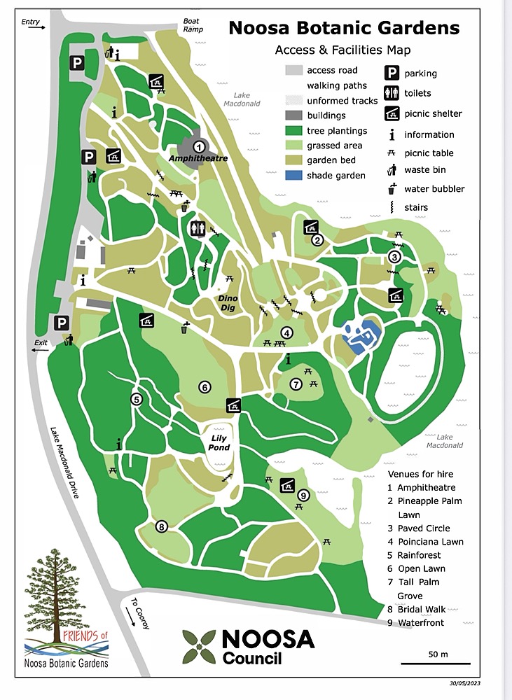 botanical gardens map