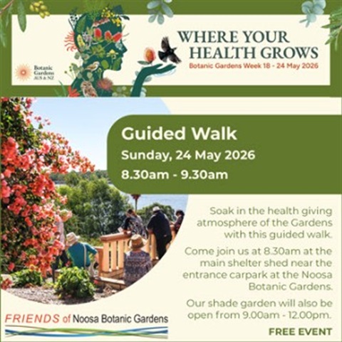 botanical gardens walk may 2026