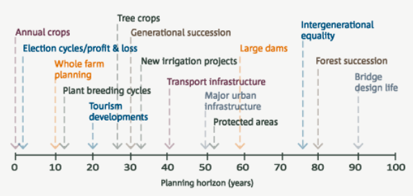 Typical planning horizon