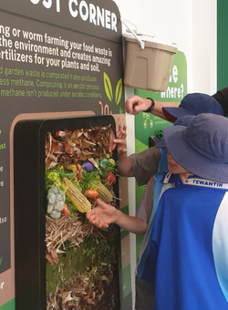 School waste education hub