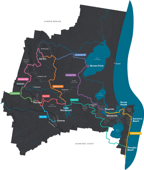 Noosa Trails Map 2023