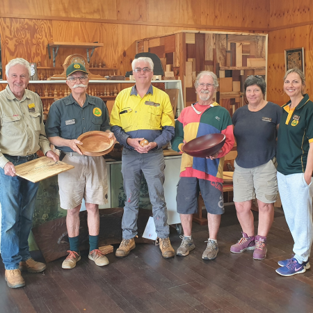 The Cooroora Woodworkers Club will receive a Community Grant to refurbish and update their building.